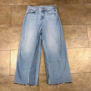 Old Navy Light Blue Flare Jeans